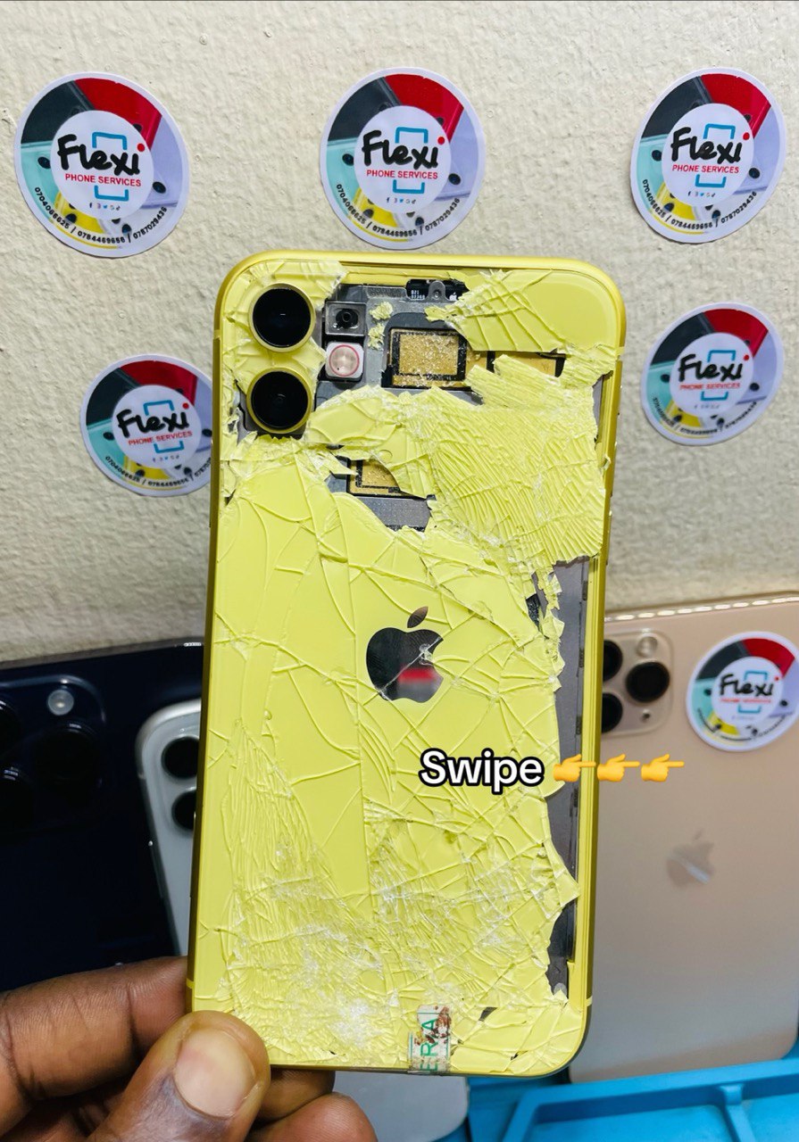 After - Repaired iPhone Screen